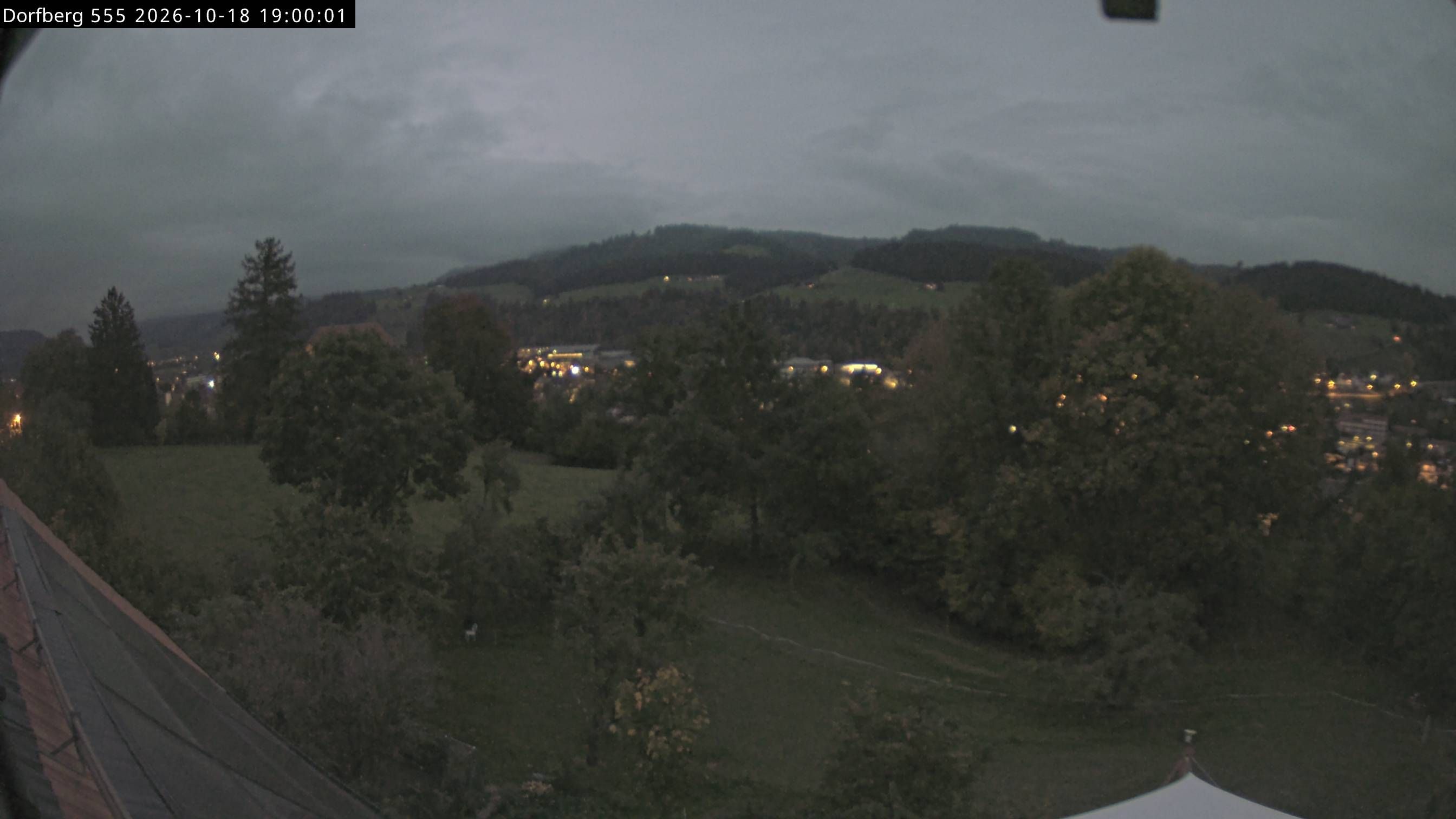 Langnau im Emmental › Südwesten: Aussicht vom Dorfberg in Langnau