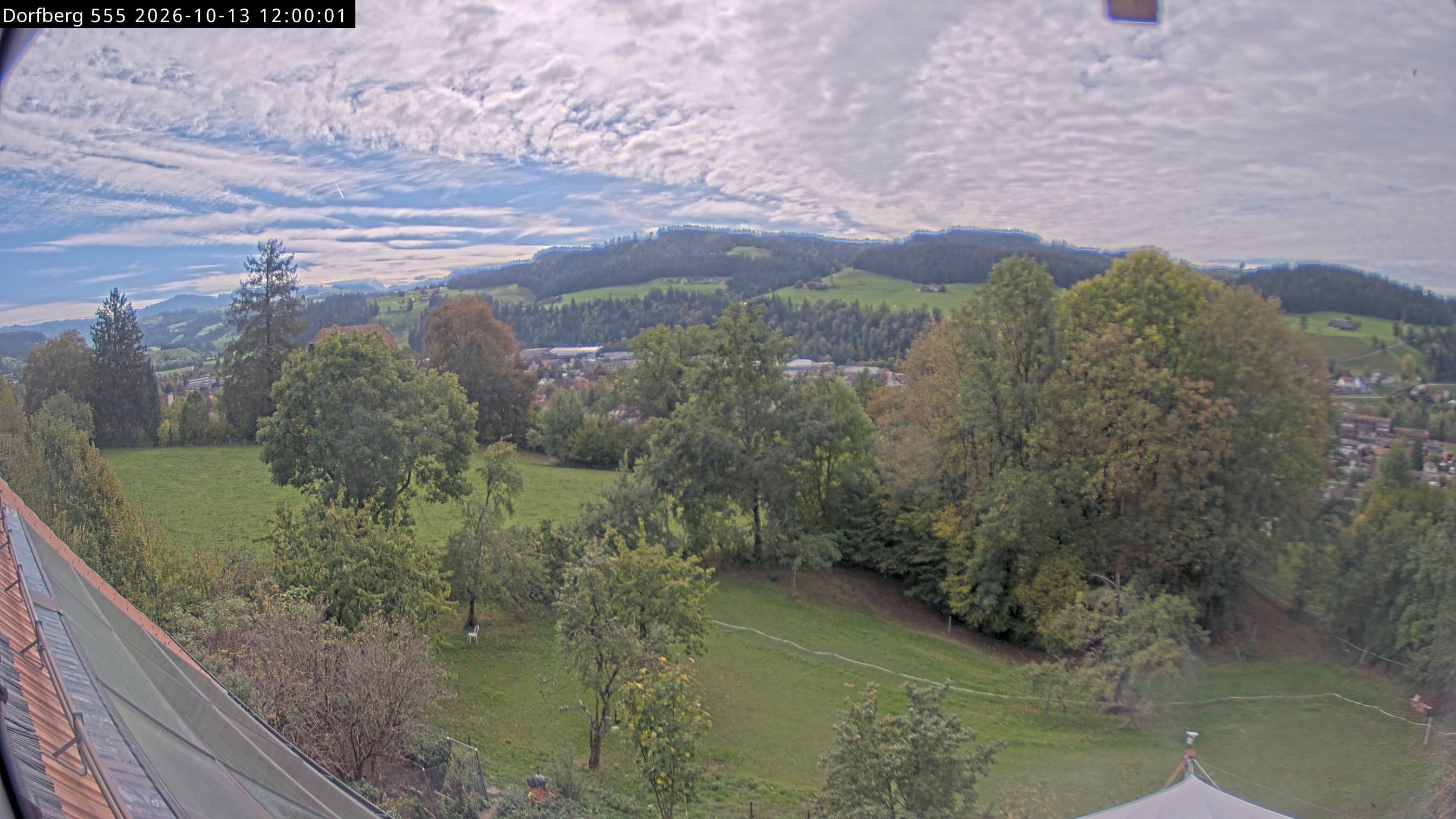 Langnau im Emmental › Südwesten: Aussicht vom Dorfberg in Langnau