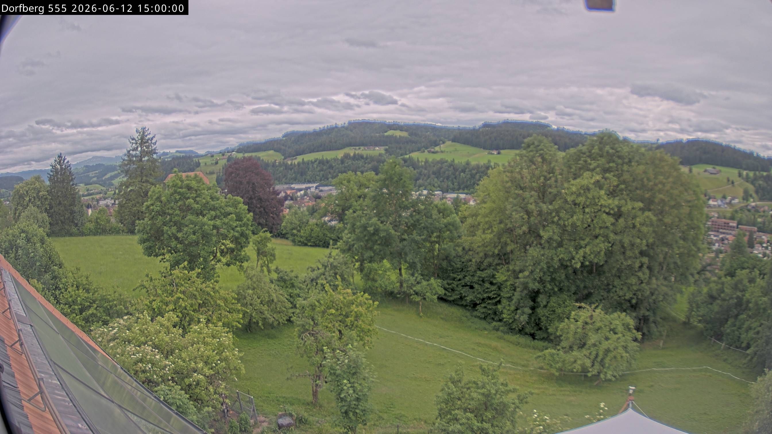 Langnau im Emmental › Südwesten: Aussicht vom Dorfberg in Langnau
