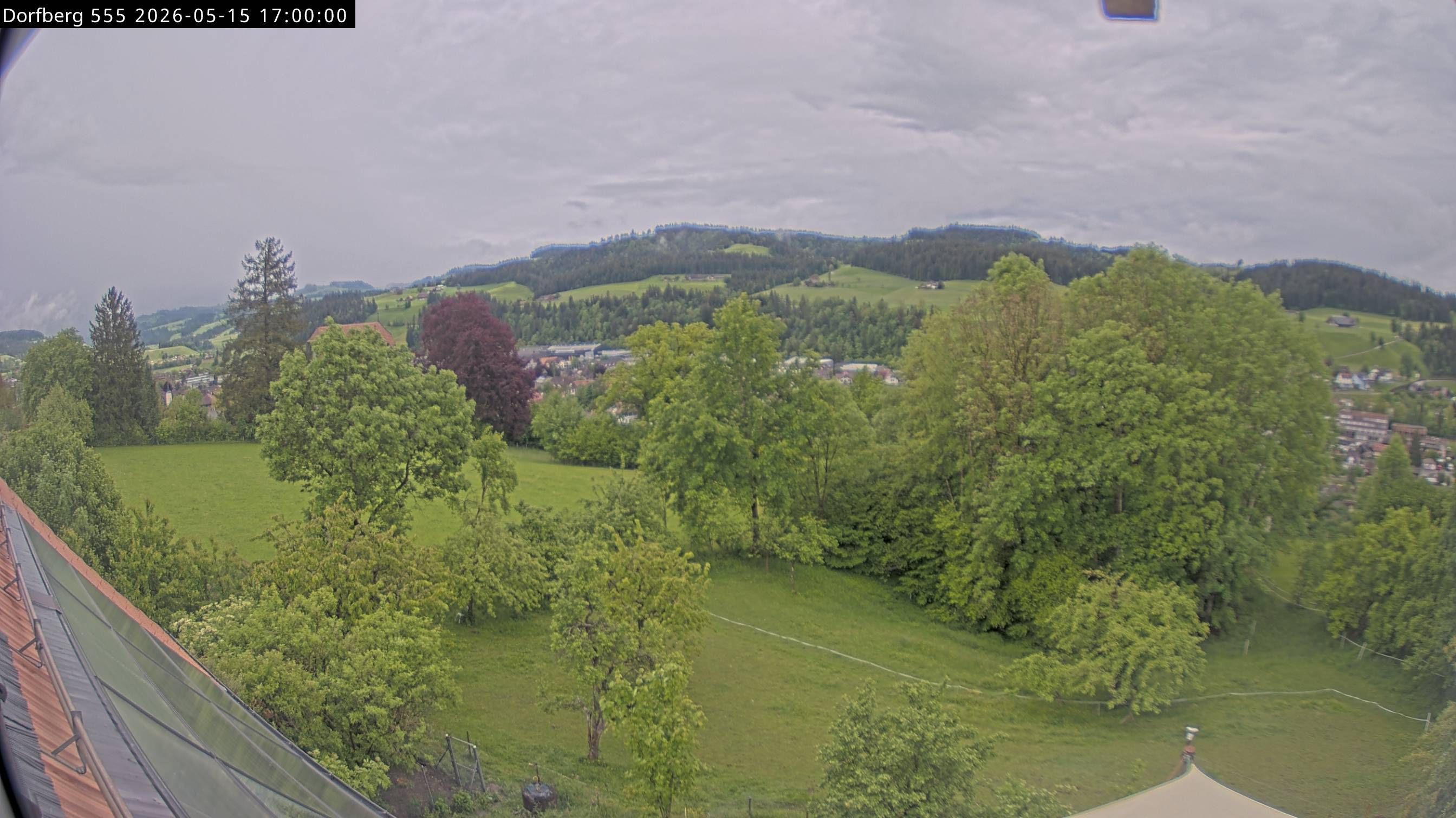 Langnau im Emmental: Aussicht vom Dorfberg in Langnau