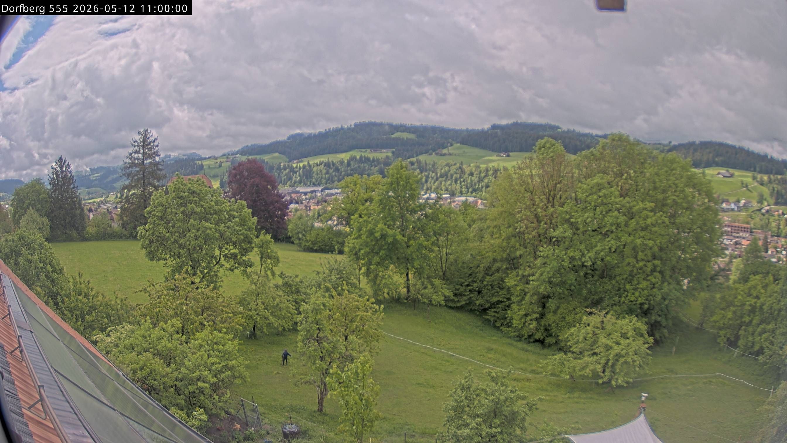 Langnau im Emmental: Aussicht vom Dorfberg in Langnau
