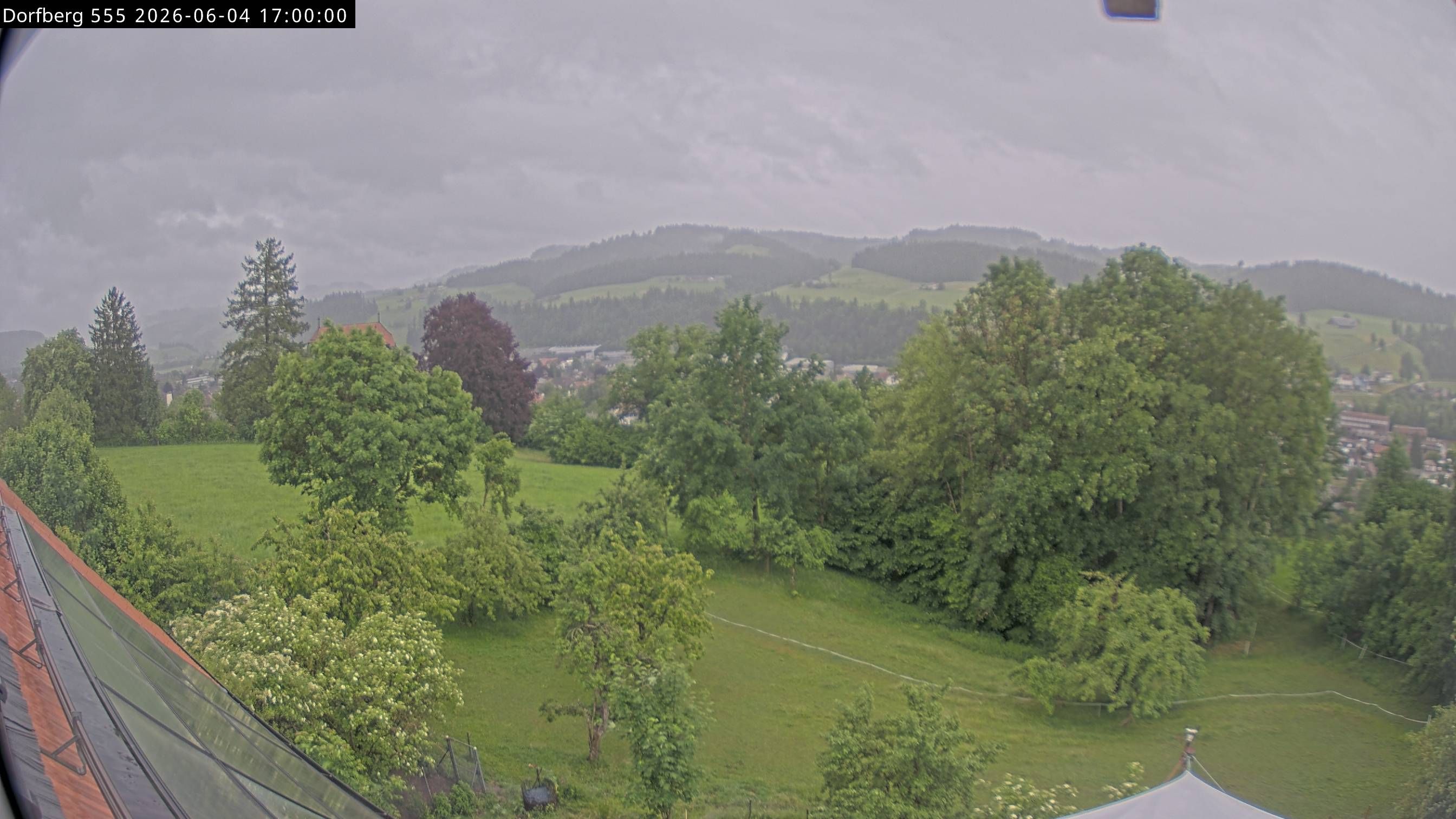 Langnau im Emmental: Aussicht vom Dorfberg in Langnau