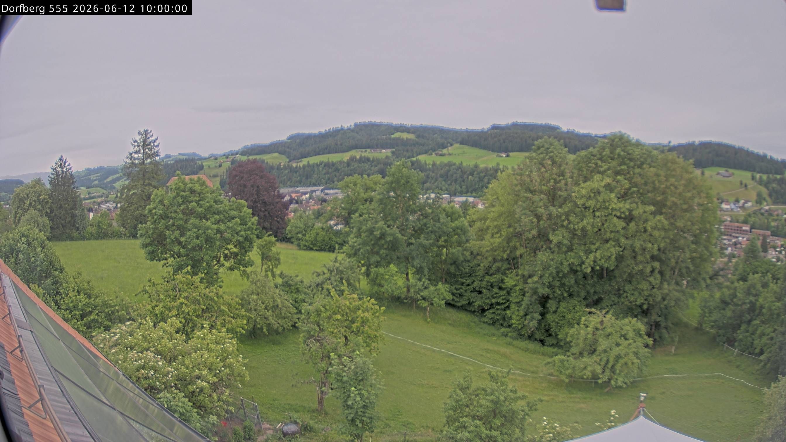 Langnau im Emmental › Südwesten: Aussicht vom Dorfberg in Langnau