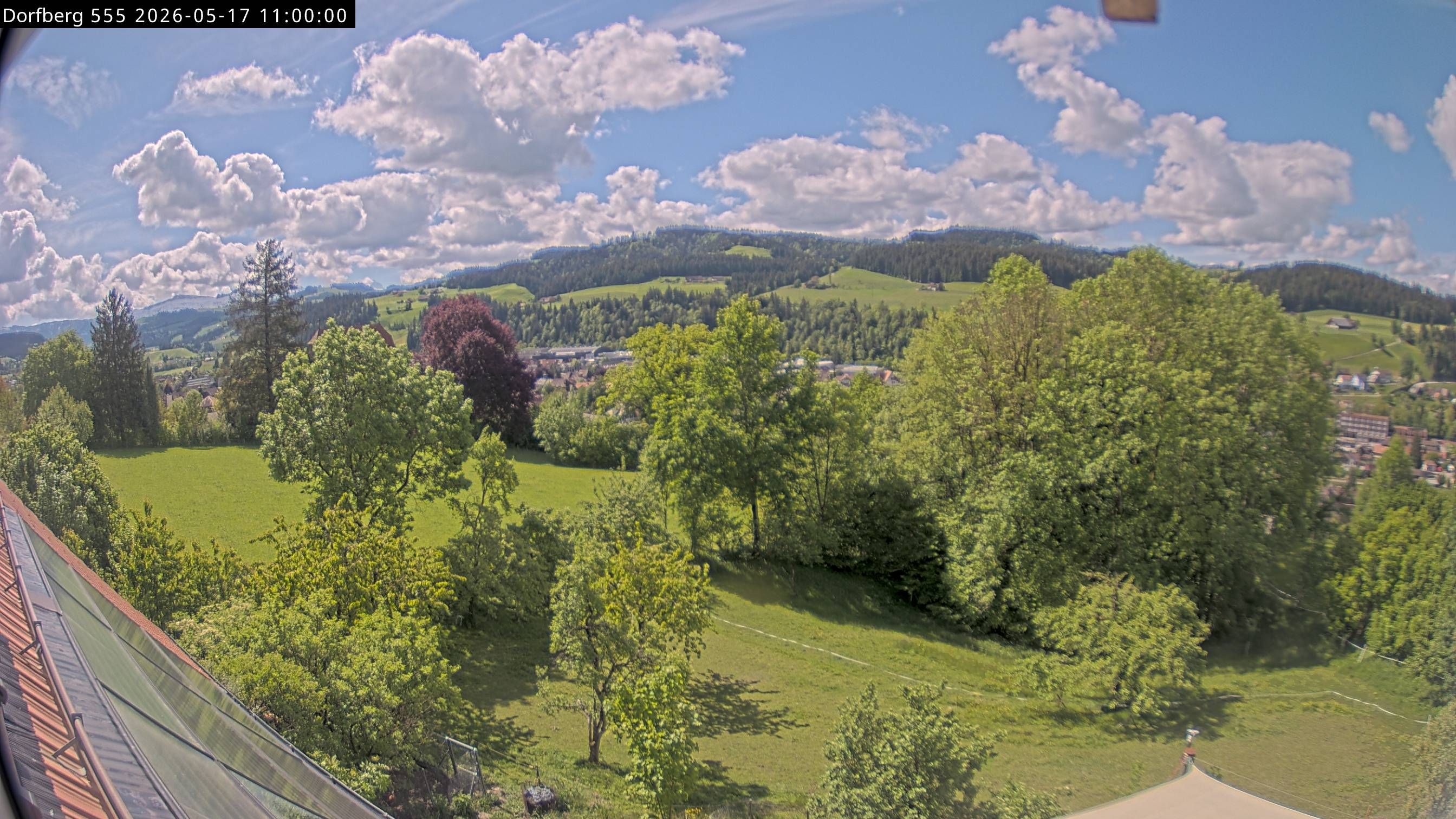 Langnau im Emmental: Aussicht vom Dorfberg in Langnau