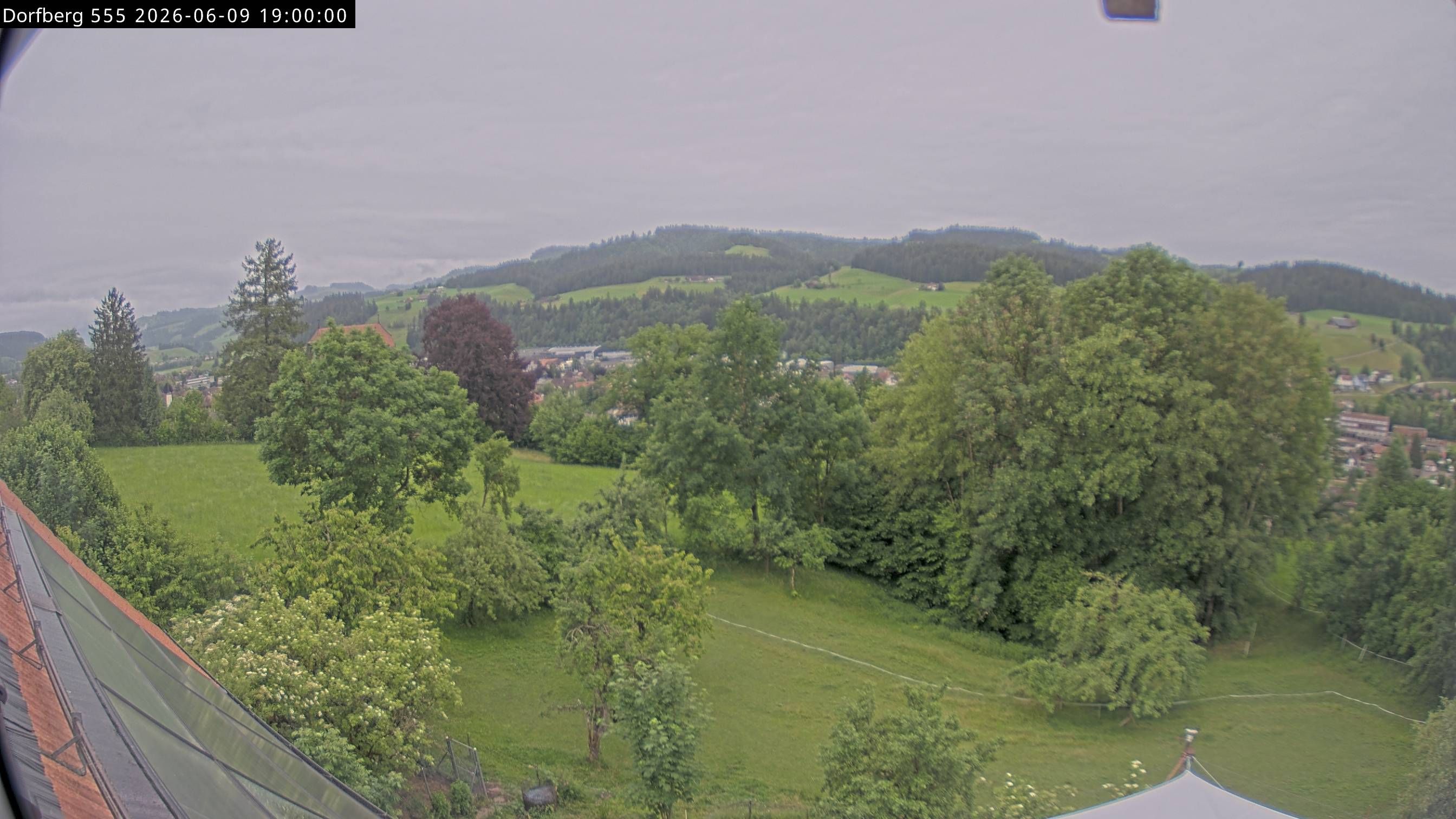 Langnau im Emmental › Südwesten: Aussicht vom Dorfberg in Langnau