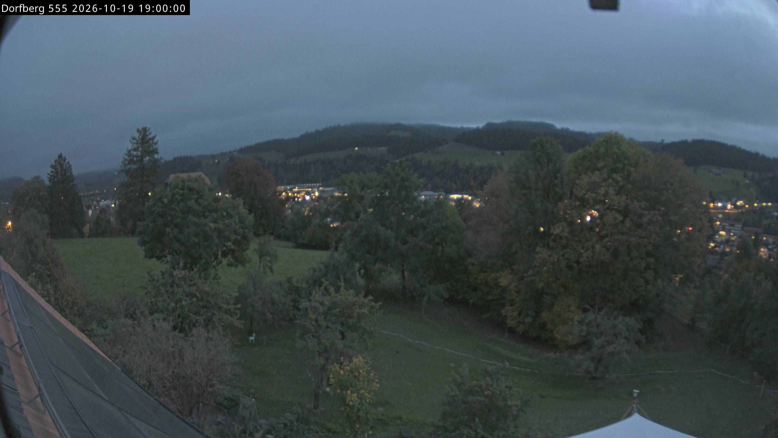 Langnau im Emmental › Südwesten: Aussicht vom Dorfberg in Langnau