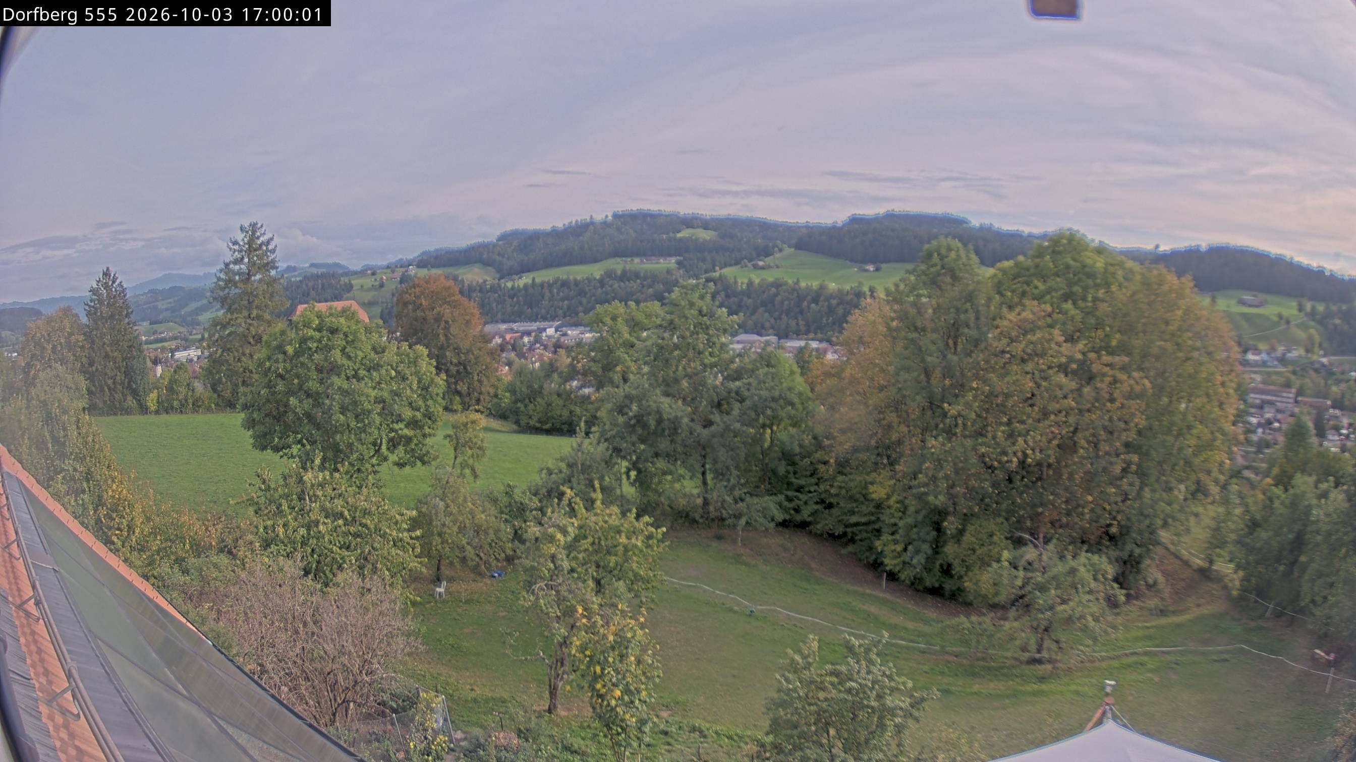 Langnau im Emmental › Südwesten: Aussicht vom Dorfberg in Langnau