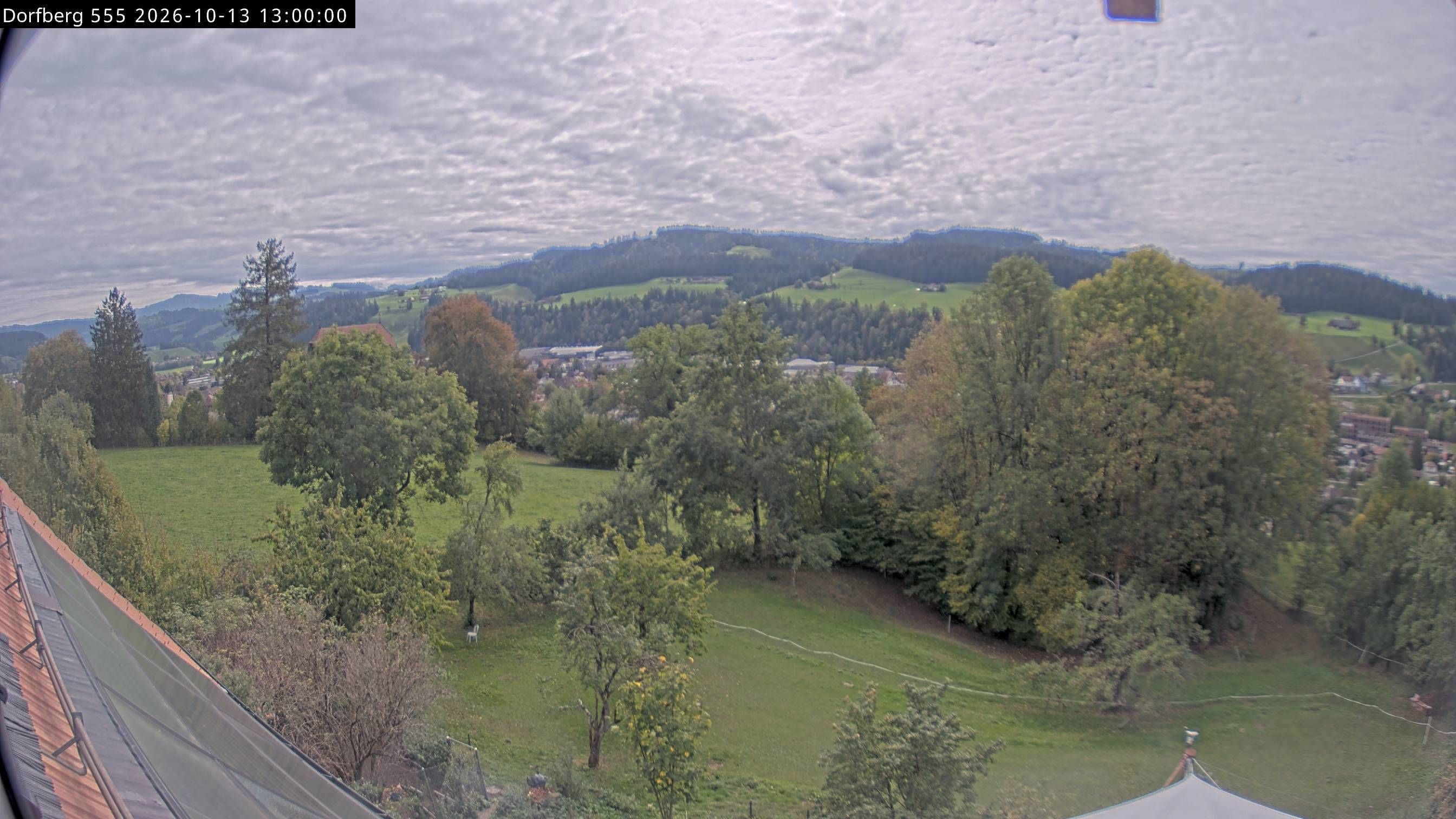 Langnau im Emmental › Südwesten: Aussicht vom Dorfberg in Langnau