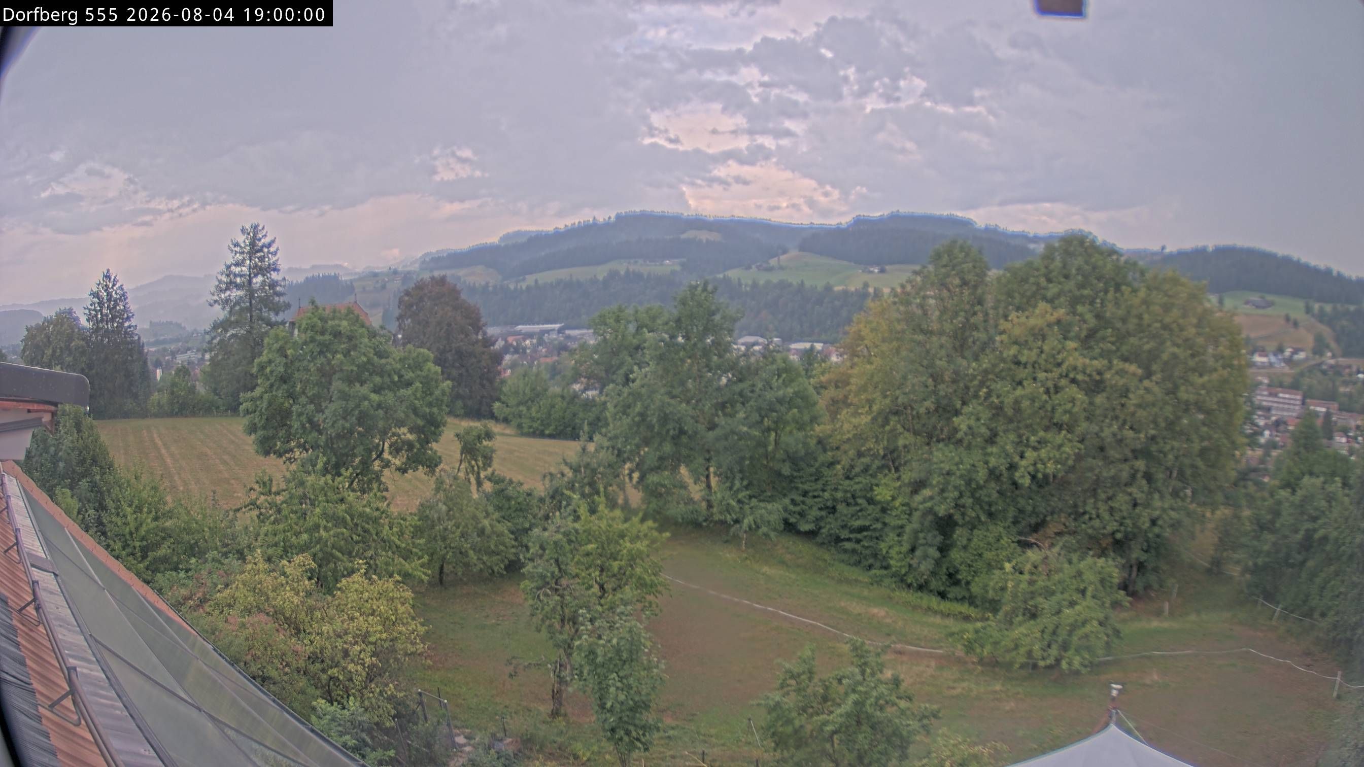 Langnau im Emmental › Südwesten: Aussicht vom Dorfberg in Langnau