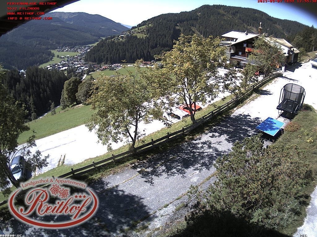 Traffic Cam Filzmoos › South-West: Ferienanlage Reithof