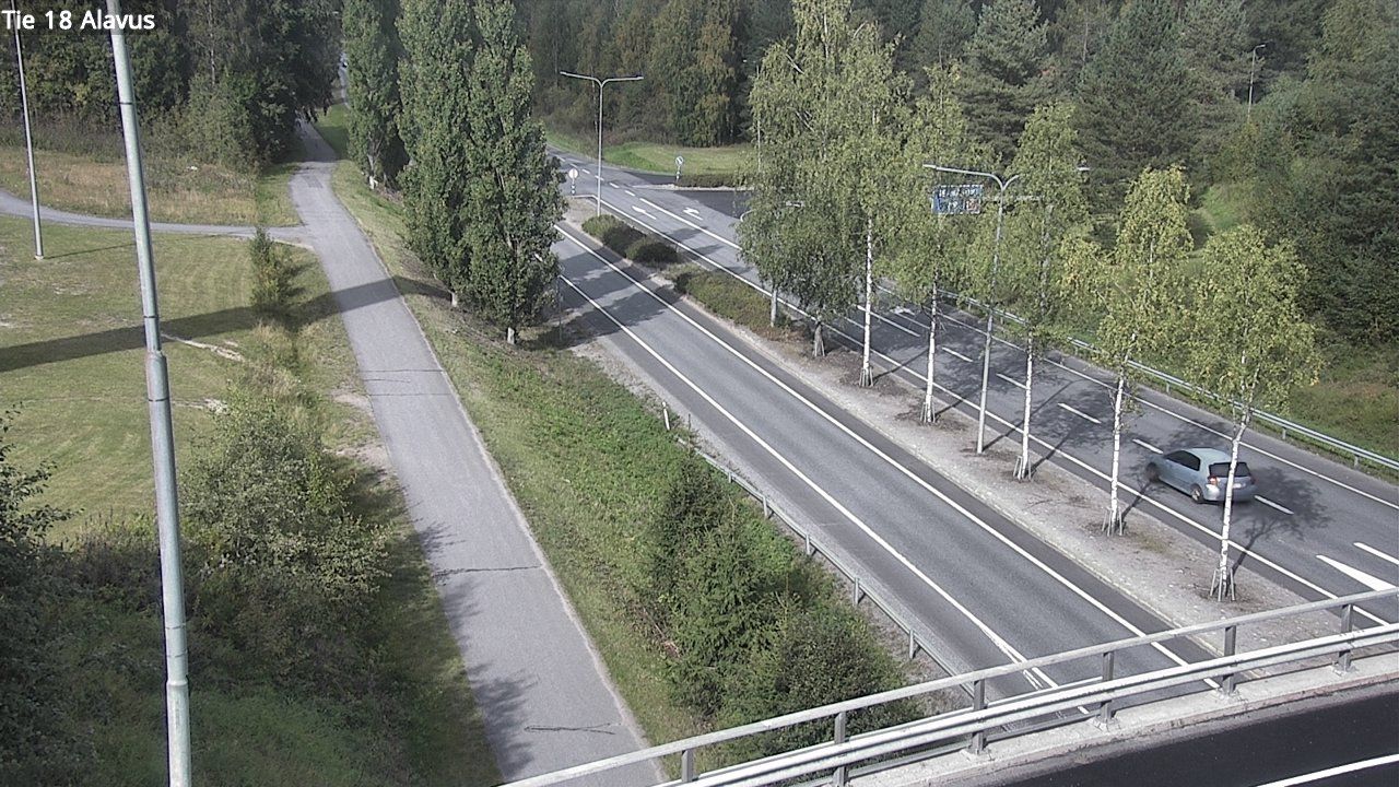 Traffic Cam Alavus: Tie - Kuortaneelle