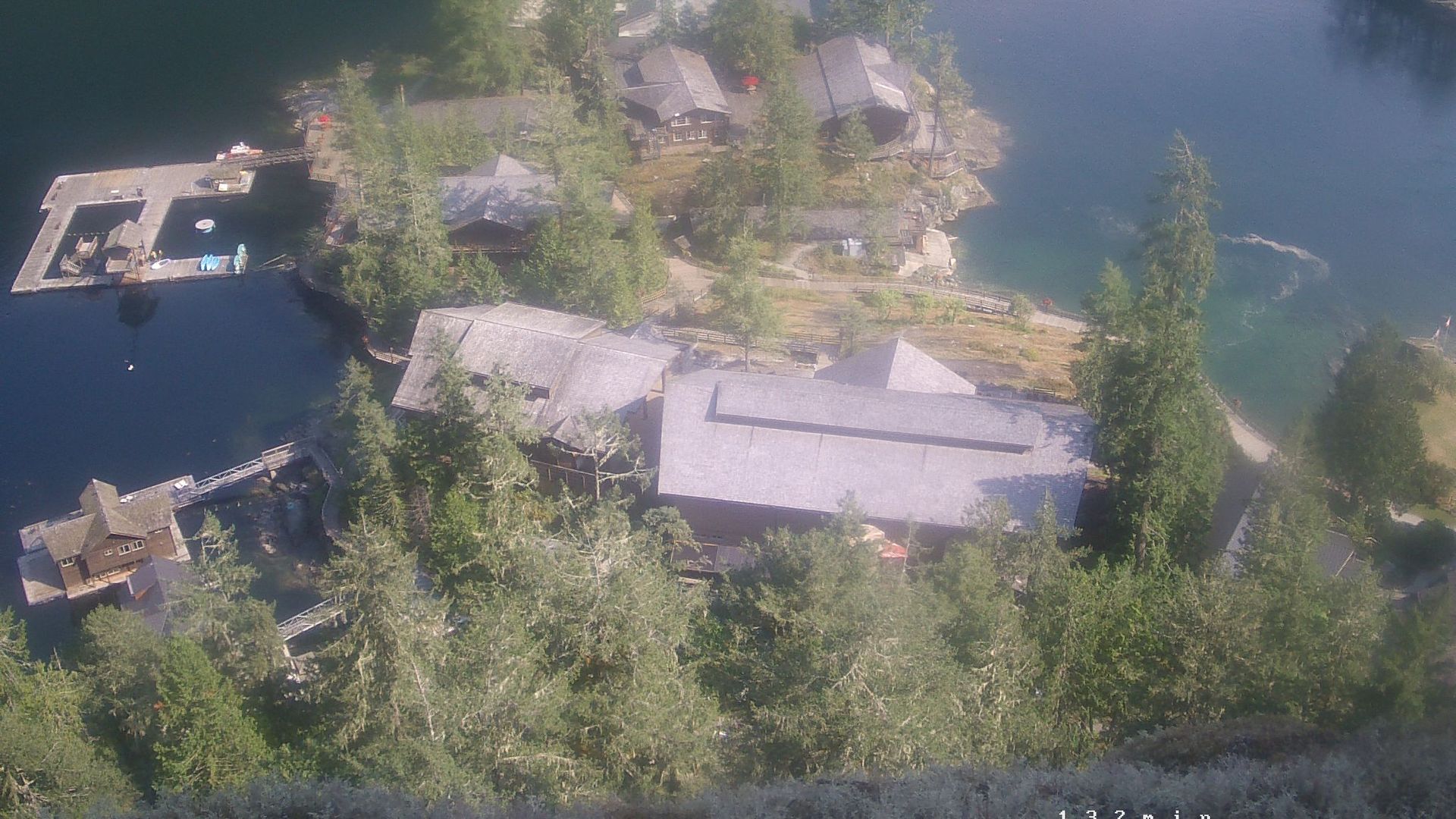 Traffic Cam Sunshine Coast Regional District: Malibu Lodge - Princess Louisa Inlet Camp