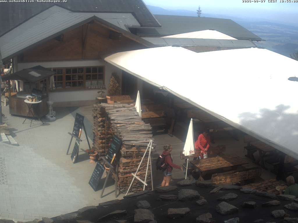 Traffic Cam Neukirchen: Bergblick Hohenbogen