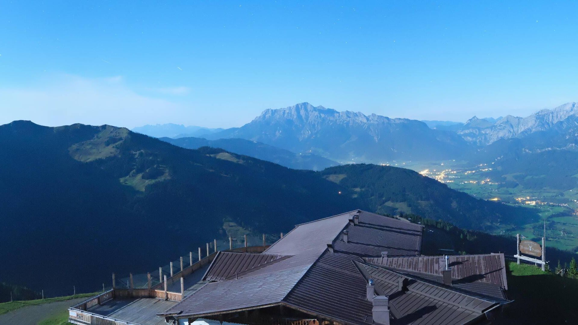 Traffic Cam Maria Alm am Steinernen Meer: Maria Alm - Aberg