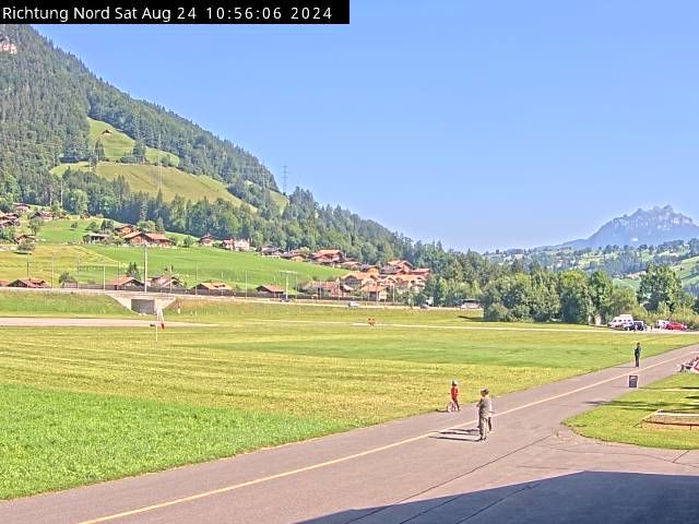 Reichenbach im Kandertal: Flugplatz Reichenbach