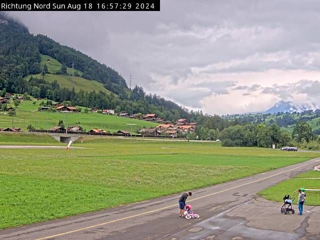 Reichenbach im Kandertal: Flugplatz Reichenbach