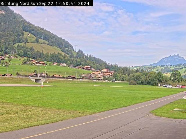 Reichenbach im Kandertal: Flugplatz Reichenbach