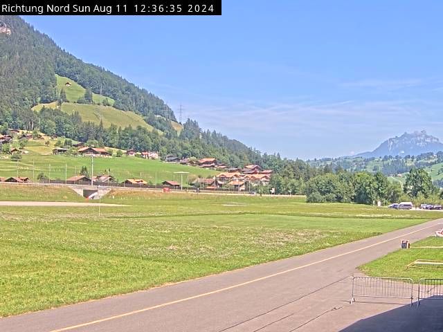 Reichenbach im Kandertal: Flugplatz Reichenbach