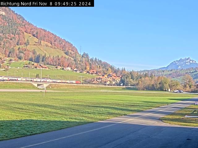 Reichenbach im Kandertal: Flugplatz Reichenbach