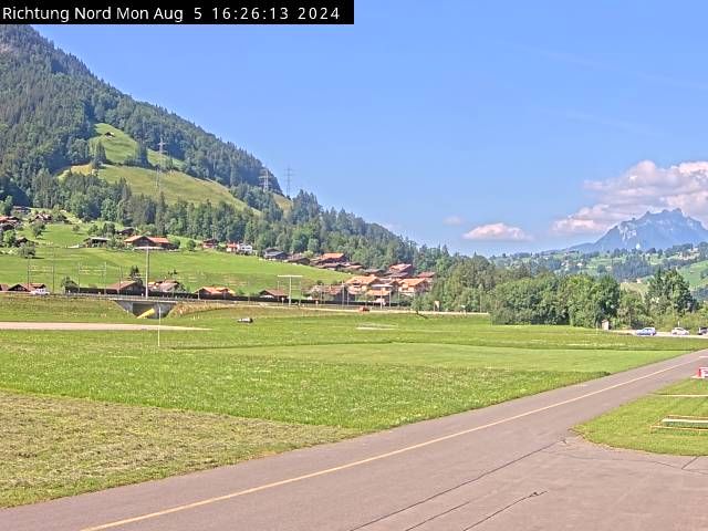 Reichenbach im Kandertal: Flugplatz Reichenbach