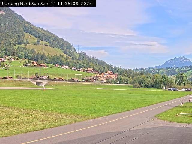 Reichenbach im Kandertal: Flugplatz Reichenbach