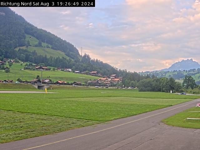 Reichenbach im Kandertal: Flugplatz Reichenbach