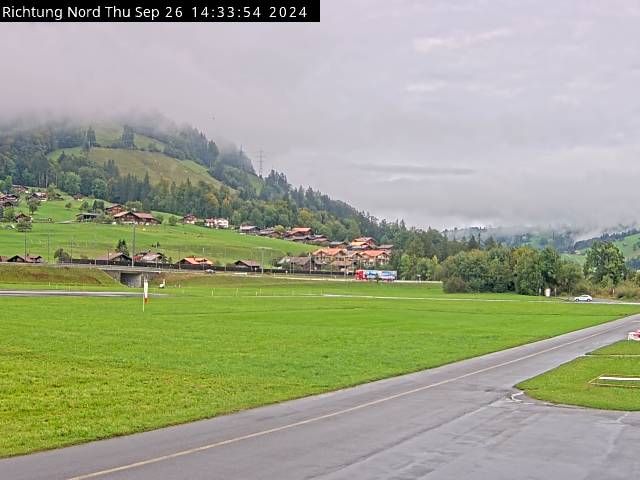 Reichenbach im Kandertal: Flugplatz Reichenbach