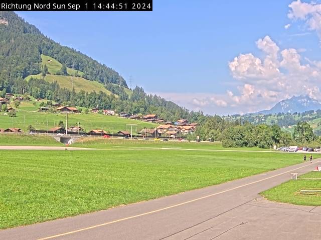 Reichenbach im Kandertal: Flugplatz Reichenbach