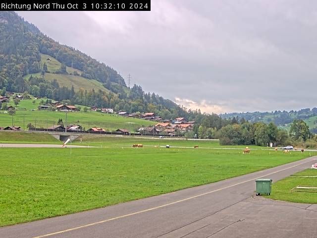 Reichenbach im Kandertal: Flugplatz Reichenbach