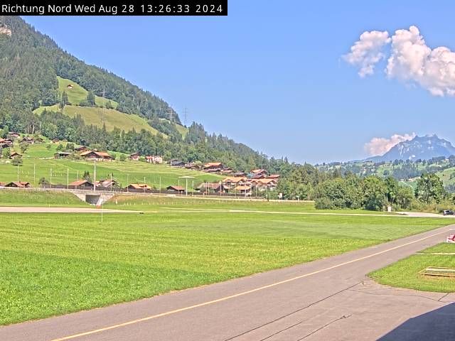 Reichenbach im Kandertal: Flugplatz Reichenbach