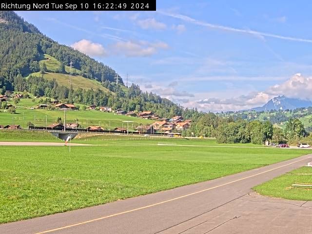 Reichenbach im Kandertal: Flugplatz Reichenbach