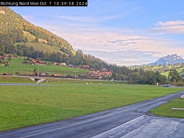 Reichenbach im Kandertal: Flugplatz Reichenbach