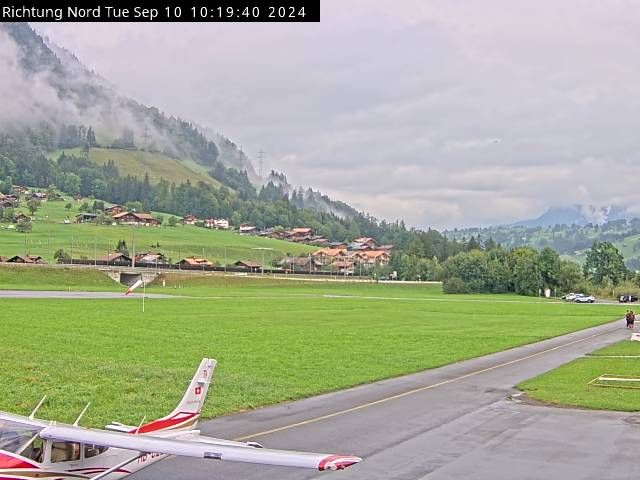 Reichenbach im Kandertal: Flugplatz Reichenbach