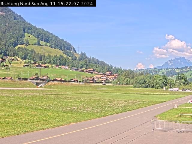 Reichenbach im Kandertal: Flugplatz Reichenbach