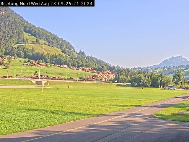 Reichenbach im Kandertal: Flugplatz Reichenbach