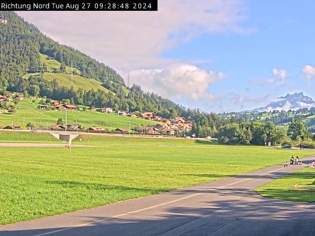 Reichenbach im Kandertal: Flugplatz Reichenbach