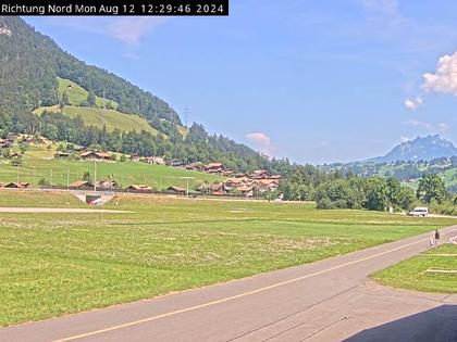 Reichenbach im Kandertal: Flugplatz Reichenbach