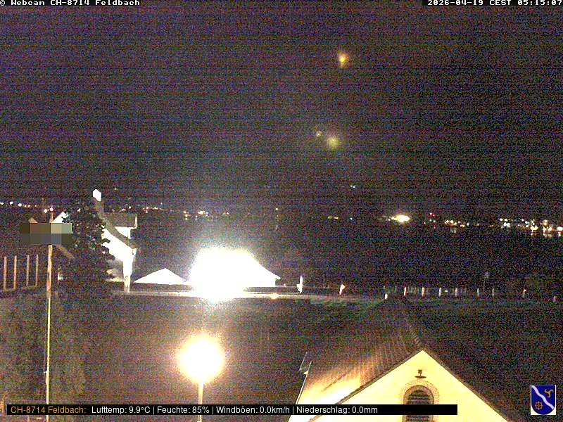 Feldbach: Schweiz, Zürich: Blick über den Zürichsee Richtung Schwyzer Voralpen und Glarneralpen