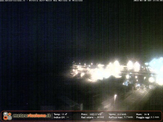 Traffic Cam Riccione: Porto - Vista Mare