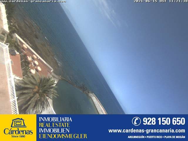Webcam La Playa De Arguineguin Arguineguin Mogan Gran Canaria Wetterdienst De