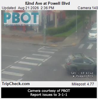 Traffic Cam Portland: ORE213 at Powell Blvd