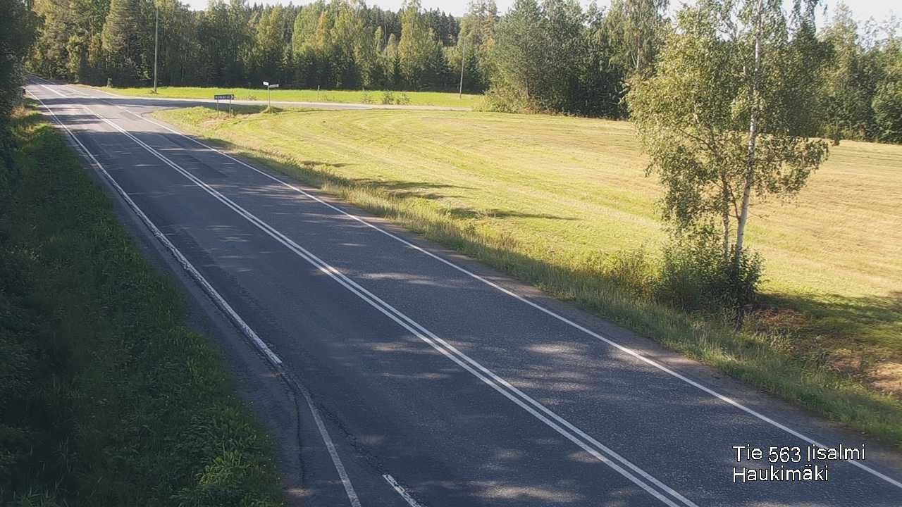 Traffic Cam Iisalmi: Tie 573 - Haukimäki - Tie