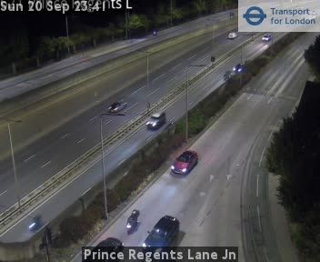 Traffic Cam Heathfield and Waldron: Prince Regents Lane Jn