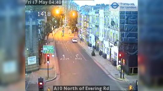 Traffic Cam London Borough of Haringey: A10 North of Evering Rd
