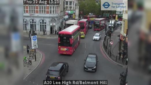 Traffic Cam London: A20 Lee High Rd/Belmont Hill