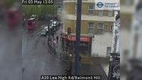 London: A Lee High Rd/Belmont Hill - Day time