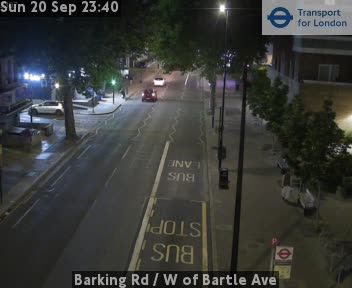 Traffic Cam Heathfield and Waldron: Barking Rd - W of Bartle Ave