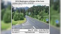 Cascade Locks: SR14 Washington at Bridge of the Gods - Day time