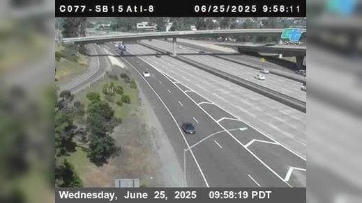 Traffic Cam Grantville › South: C077) I-15 : I-8