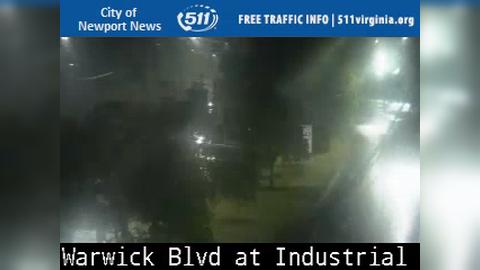 Traffic Cam City Center: US-60 - NN02 - Warwick Blvd @ Industrial Park Dr